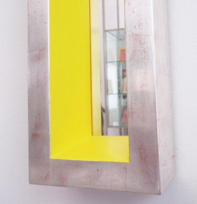 Spiegel Weißgold Detail